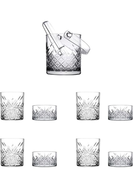 Timeless 11 Parça Keyif Seti (Çerezlik Buz Kabı)