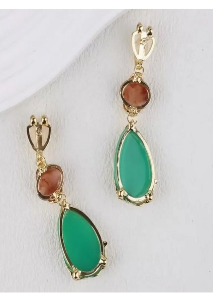 Trend Markaların Modeli Şık Sallantılı Geometrik Küpeler indirimleri