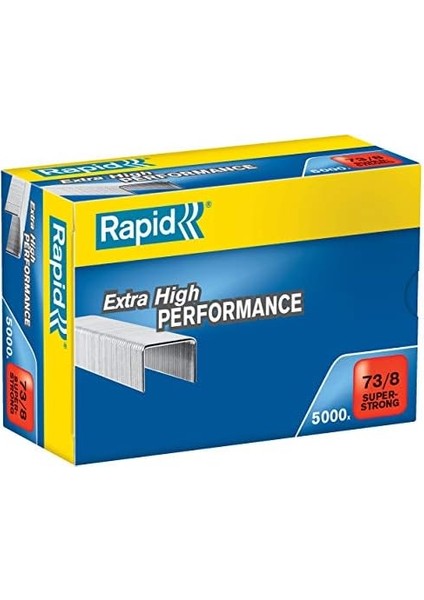 24890300 Zımba Teli 73/8 mm Super Strong, Galvanizli, 5000 Adet