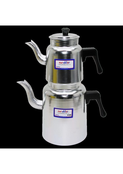 No-5 Lüks Alüminyum Çaydanlık Takımı (4887)