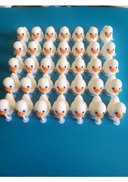 Mini Dekoratif Ördek Seti – 10'lu (2 cm • Sarı / Beyaz / Karışık) fiyatları
