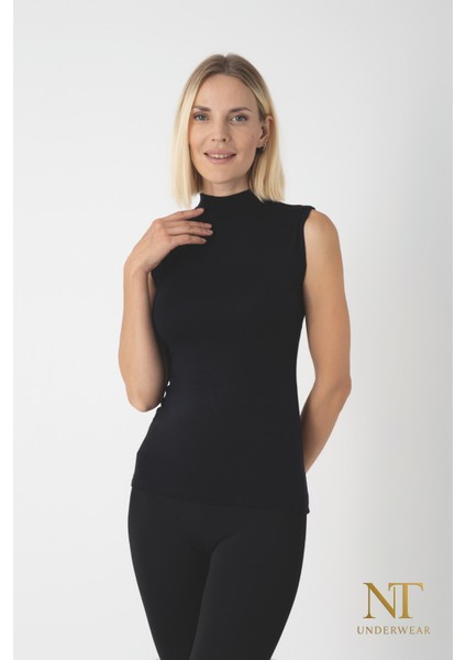 Kadın Bambu Balıkçı Yaka Sıfır Kol T-Shirt – Hafif, Rahat ve Şık fiyatları