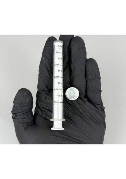 3 Adet Ölçülü Şurup Şırıngası , Beslenme Şırıngası , Bebek Oral Enjektör 5 ml