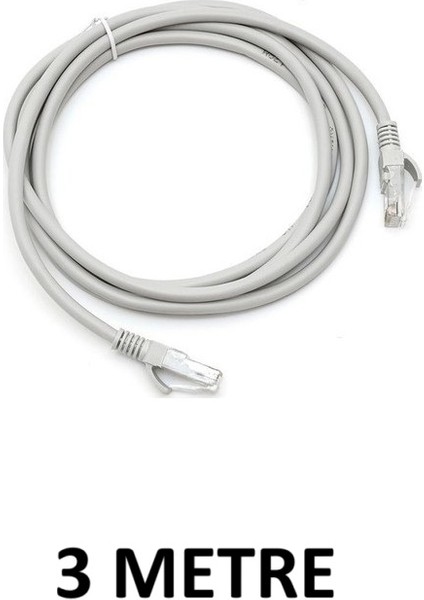 Cat6 3 Mt.ethernet Internet Kablosu Fabrikasyon RJ45 Konnektör fiyatları