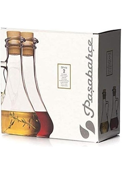 80108-2&APOS;LI Set Yağ ve Sirke Şişesi, Plastik Mantarlı, Olivia Toskana, Sirke Sürahisi ve Yağ Sürahisi, 2&apos;li Set modelleri