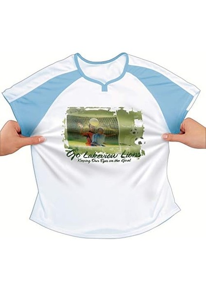 Hafif Kumaşlar Için Yazdırılabilir Gerilebilir Isı Transfer Kağıdı, 8.5 "x 11", Mürekkep Püskürtmeli Yazıcı, 5 Yaprak (3302) modelleri