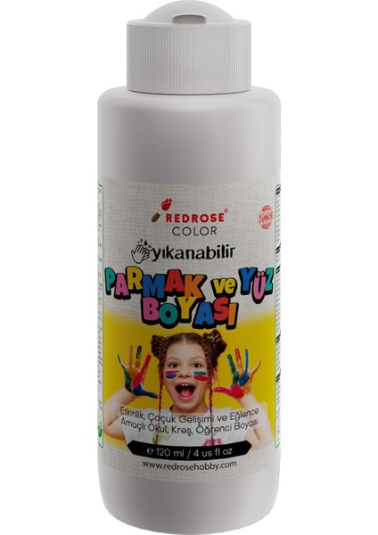 Red Rose Beyaz Parmak Boyası 120 ml modelleri