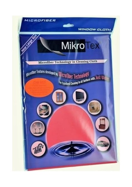 Mikrotex (3 Adet) Mikrofiber Temizlik Bezi 40X50 cm (PEMBE),586
