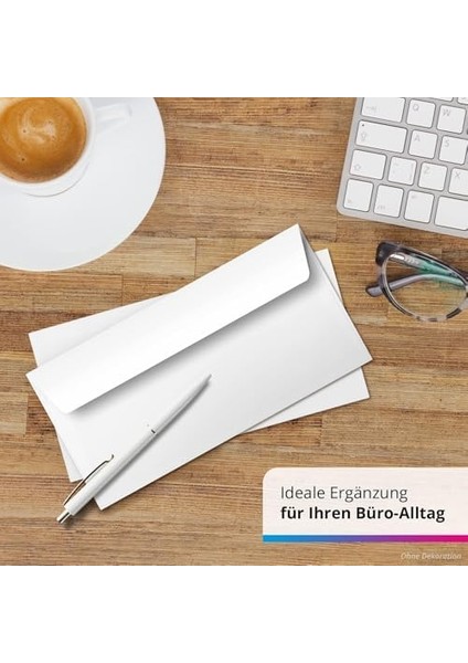 100 Adet Kendinden Yapışkanlı Para Belge Diplomat Zarfı Geniş 24,5CM-11CM