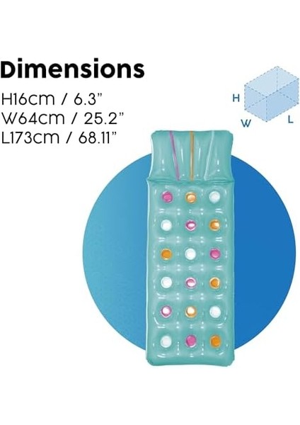 188X71 cm Dik Yastıklı Bardaklı Yat 43014