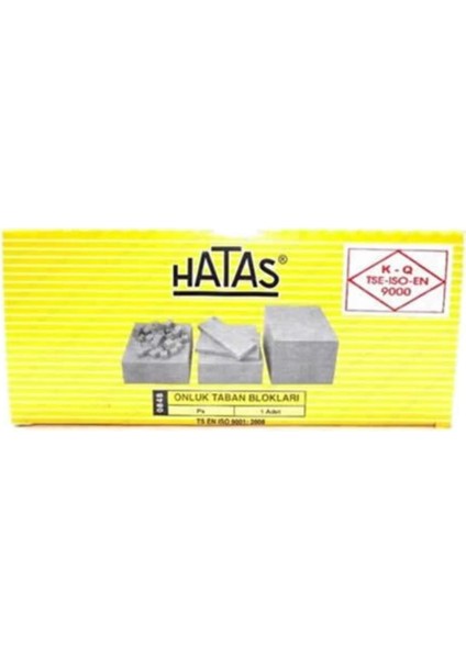 Hatas Onluk Taban Blokları N:0848