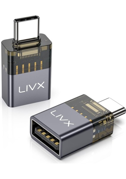 Type C To Usb3.2 Çevirici Dönüştürücü Otg 10GBPS 60W Ultra Hızlı Şarj ve Veri Aktarımı Otgdm modelleri