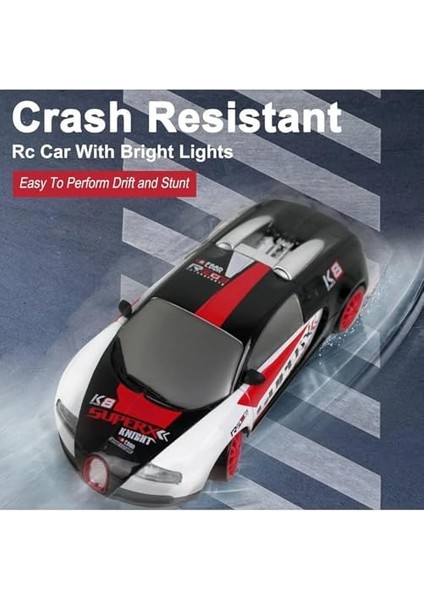 Rc Uzaktan Kumandalı 15 Km/h Hız Yapan 4x4 Arabası Tekerlekleri Değiştirilebilir Parkur Arabası Ekstra Ekipmanlarla