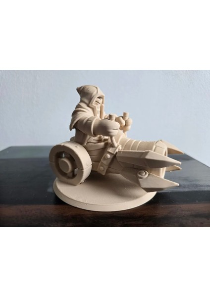 CRAFTSY3D Kırmızı Topçu Minyon Figür – 3D Baskı Dekoratif Koleksiyon Ürünü modelleri