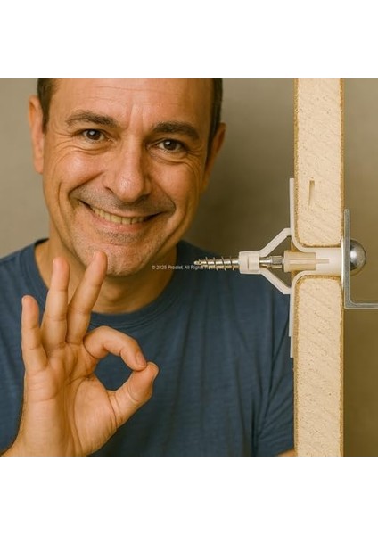 Alçıpan Dübeli, Yüksek Dayanımlı, Montajlı, Plastik, Duvar Tipi Uygulamalar Için, Beyaz (2 Mm, Adet, 50) fiyatları