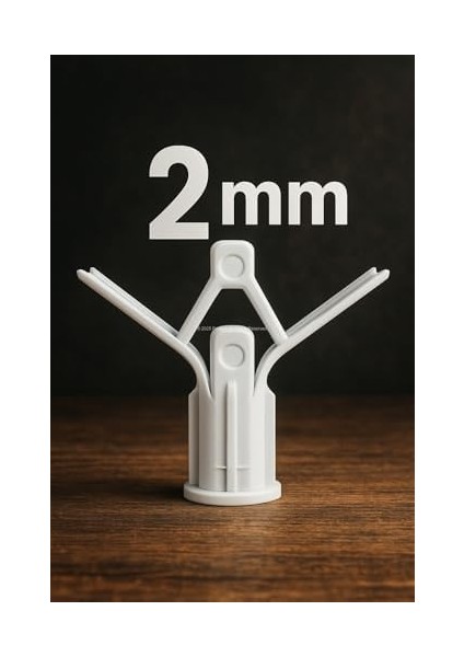 Alçıpan Dübeli, Yüksek Dayanımlı, Montajlı, Plastik, Duvar Tipi Uygulamalar Için, Beyaz (2 Mm, Adet, 50) modelleri