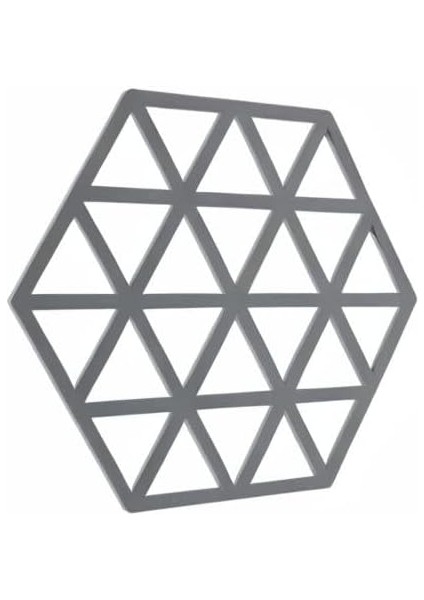 Denmark Üçgen Altlık, 250 °c&apos;ye Kadar Isıya Dayanıklı, Silikon Altlık, Tencere ve Tavalar Için Dekoratif Altlık, Bulaşık Makinesinde Yıkanabilir, 16 x 14 Cm, Gri (Soğuk Gri) fiyatları
