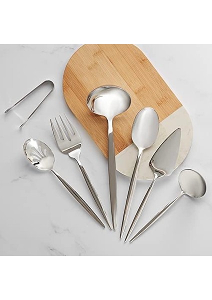 153.02.01.8020 Lizbon 7 Parça Kutulu Servis Seti, Gri, Std modelleri