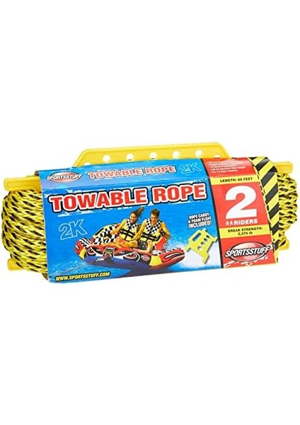 Sportsstuff 57-1532 Çizgi, Kırmızı, Uzunluk = 18,3 Metre