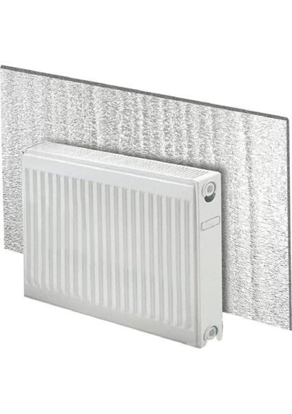 2 Adet Petek Arkası Yalıtım Levhası Radyatör Peteği Izolasyon Ev Isı Tasarruf Kalorifer Arkalığı Yalıtımı Plaka Ses Önleyici