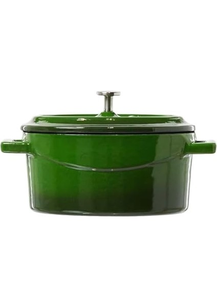 Metal Oval Mini Tencere, Yeşil fiyatları