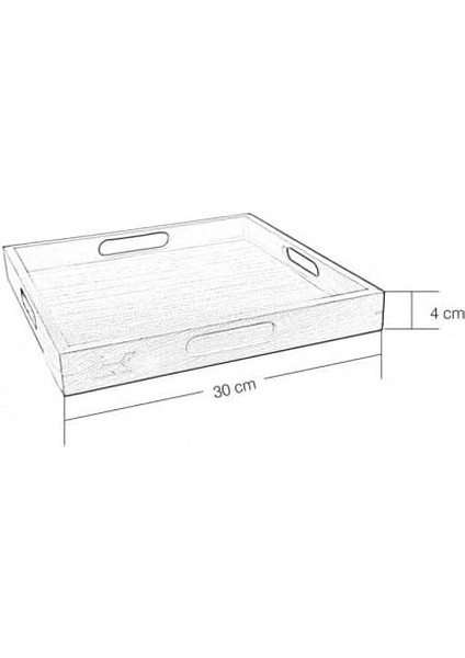 Ron Turkish Coffee Tepsi Meşe modelleri