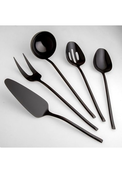 5500 Titanyum Siyah 5 Parça Servis Seti fiyatları