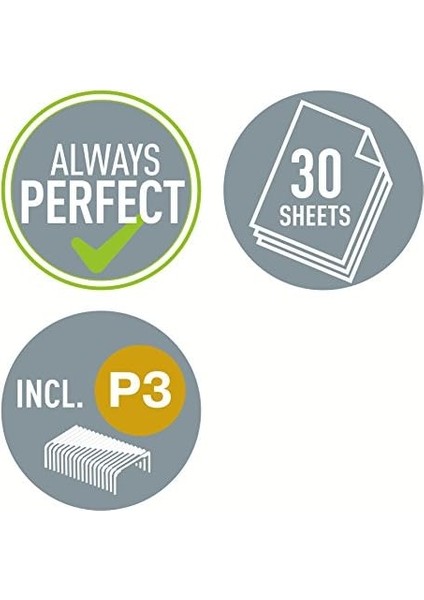 55000095 Zımba 30 Sayfa Kapasiteli, Siyah modelleri