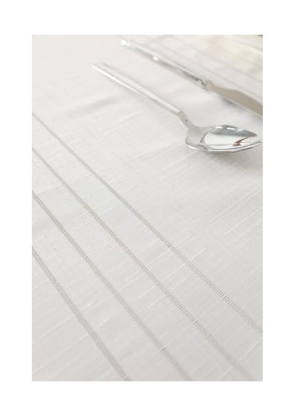 Açelya Leke Tutmaz Masa Örtüsü 160X220 - Ekru fiyatları