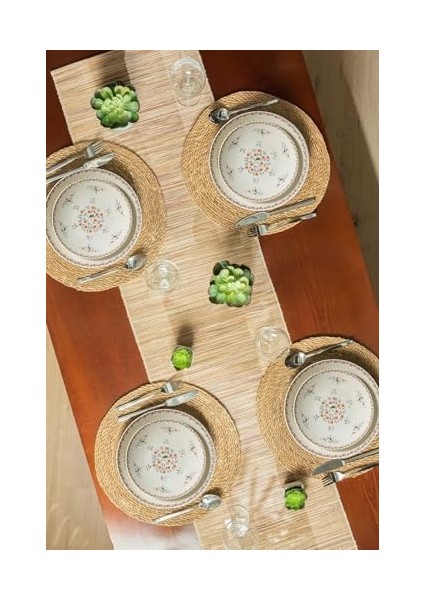 Premium Özel Seri 24 Parça 6 Kişilik Yemek Takımı (Desen Atmama Garantili) fiyatları