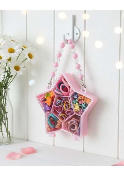 Pembe Yıldız Çoklu Toka Kutusu