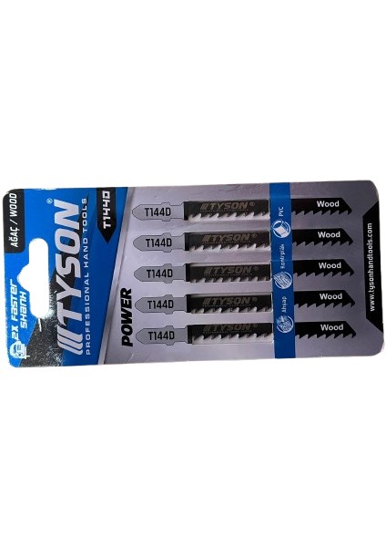 Dekupaj Motorlu Testere Bıçağı T1440 10CM Renk Siyah