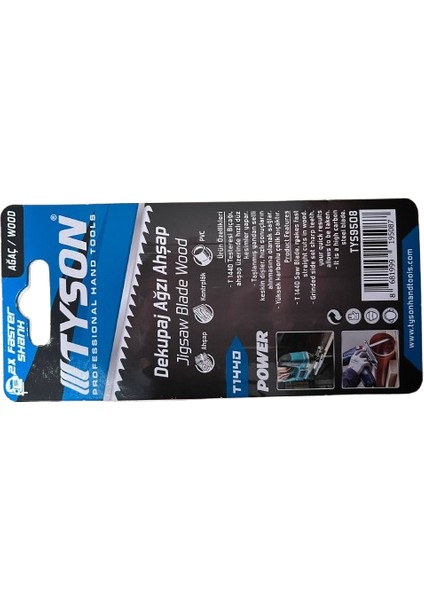 Dekupaj Motorlu Testere Bıçağı T1440 10CM Renk Siyah fiyatları