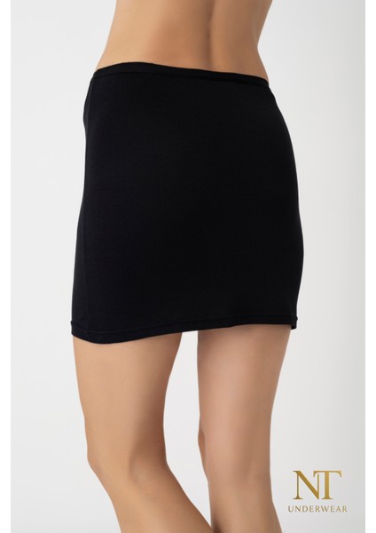 Bambu Mini Etek Astarı, Mini Jupon - Doğal Kumaş, Modern Kalıp.