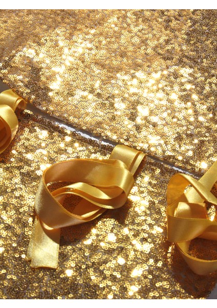 Premium Yılbaşı Ağaç Eteği - 58X58 cm - Lüks Payet Çam Ağacı Ayak Örtüsü