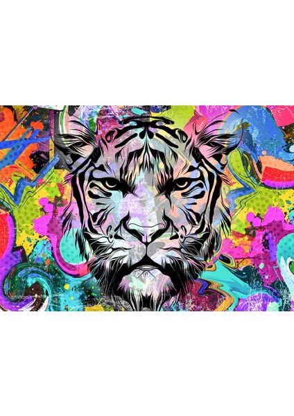 Urban Kaplan Sanatı Pop Art Tabloları Kanvas Tablo fiyatları