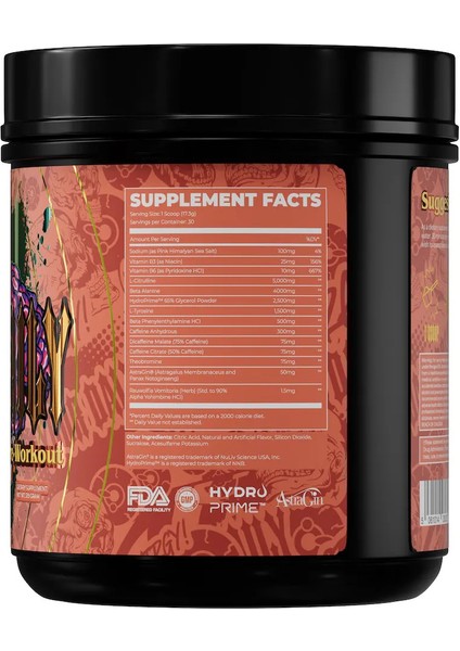 Crack Daily Preworkout – 30 Servings fiyatları