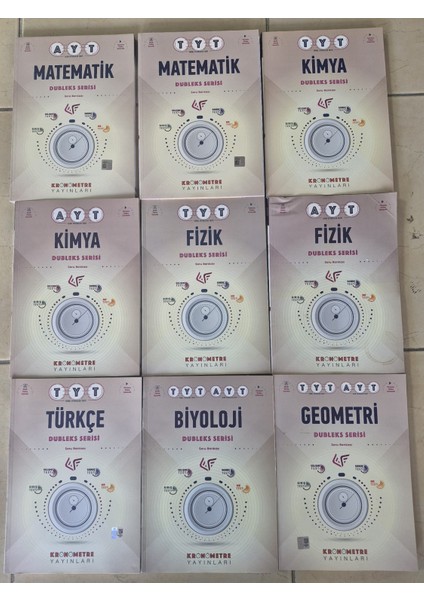 Kronometre Tyt-Ayt Sayısal Soru Bankası Seti