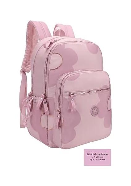 Backpack Garden Pınk Sırt Çantası