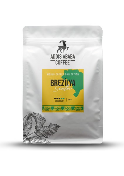 Brazil-Santos Çekirdek Kahve 250 Gr.