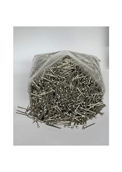 Filografi Nikel Renkli Top Başlı 250 Gram Filografi Çivisi