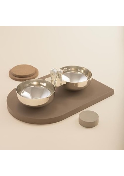 Ganesha Ikili Gümüş Çerezlik modelleri