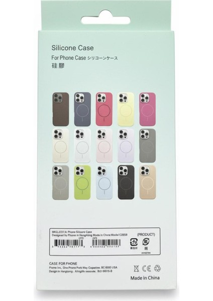 iphone 14 Promax Silikon Magsafe Kılıf modelleri