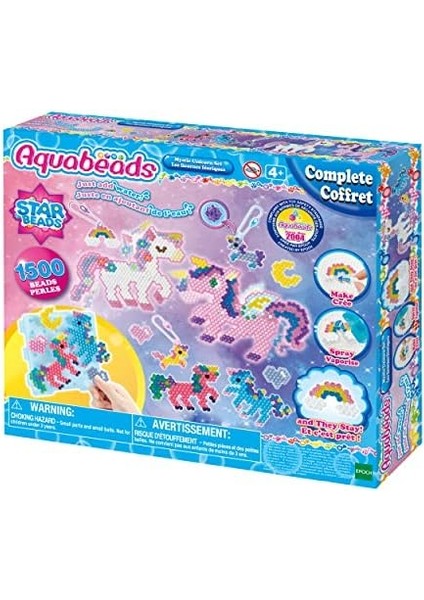 Aquabeads 31944 Mistik Tek Boynuzlu At El Işi Seti, Çok Renkli