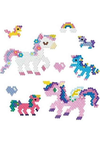 Aquabeads 31944 Mistik Tek Boynuzlu At El Işi Seti, Çok Renkli modelleri