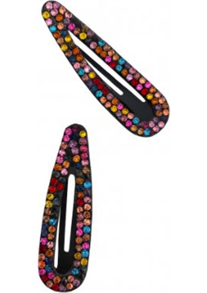 Taşlı Çıtçıt Saç Tokası