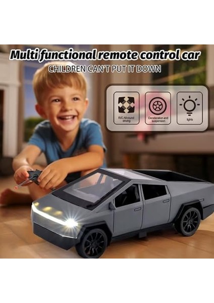 Oyuncak Uzaktan Kumandalı 1:14 Ölçek Şarjlı Tsl Pick Up Model Araba 500 Mah Batarya 26 cm