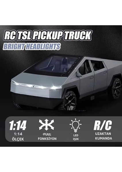 Oyuncak Uzaktan Kumandalı 1:14 Ölçek Şarjlı Tsl Pick Up Model Araba 500 Mah Batarya 26 cm fiyatları