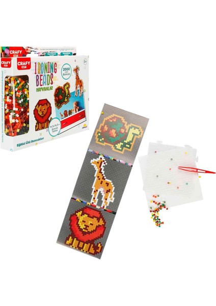 Crafy Hobi Boncuk Aktivite Set Hayvanlar modelleri