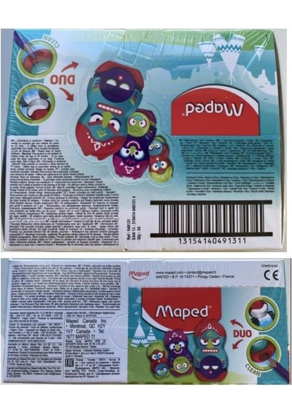 Ofis ve Kırtasiye 049131 Loopy Fancy Tek Delikli Silgili Kalemtraş fiyatları